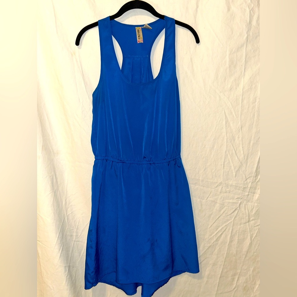 Mimi Chica Royal Blue Razorback Dress